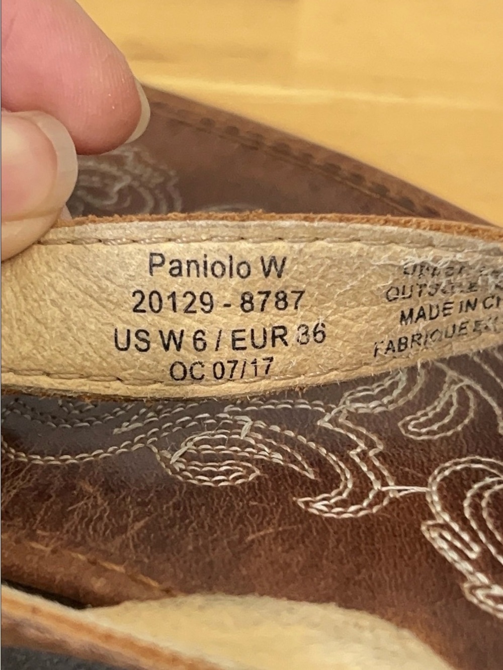 OluKai Paniolo Brown Leather Flip Flop Sandals Women’s US 6 Comfort Casual - Picture 7 of 9